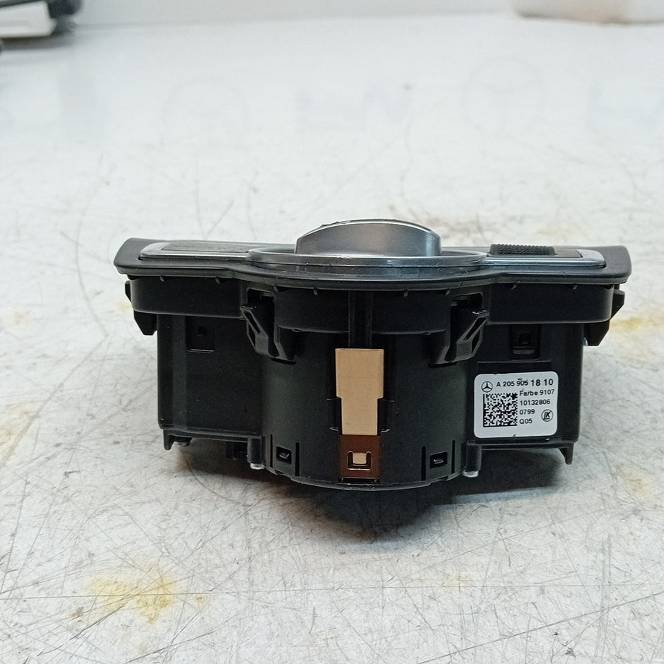 MERCEDES C-CLASS W205 HEADLIGHT CONTROL SWITCH 2014 A2059051810 FM001562