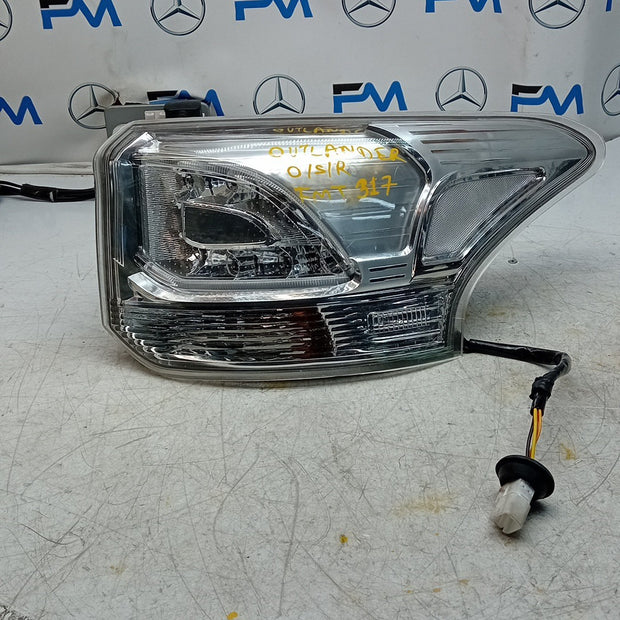 MITSUBISHI OUTLANDER MK3 DRIVER REAR OUTER TAIL LIGHT OSR 2014 FMT317