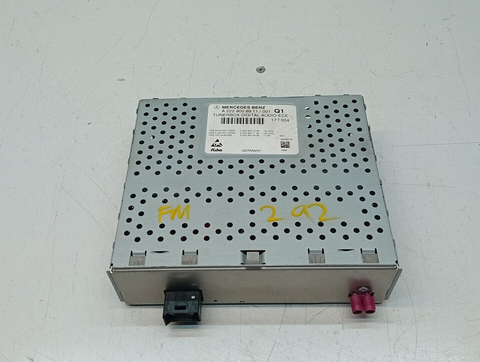 Mercedes Glc C E Class Radio Tuner Box W253 W205 W213 14-21 A2229008911 FM292