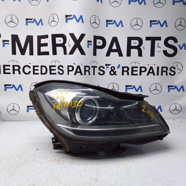 2011 MERCEDES C-CLASS W204 HEADLIGHT DRIVER OS A2048205859 FMH130 LED INTELLIGEN