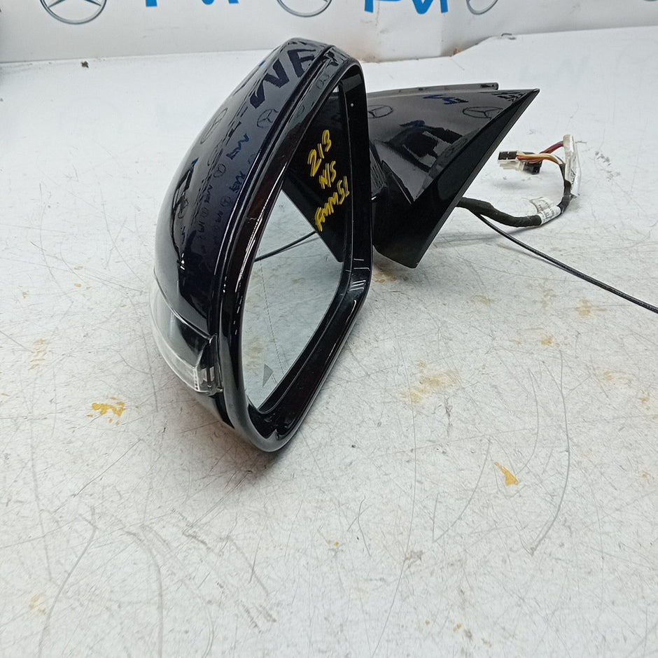 MERCEDES E-CLASS W213 PASSENGER SIDE WING MIRROR BLUE A2138103900 PL BS 16 FMM51