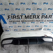 MERCEDES BENZ E-CLASS W213 SALOON REAR BUMPER WHITE 2016 A2138850001 FMX79
