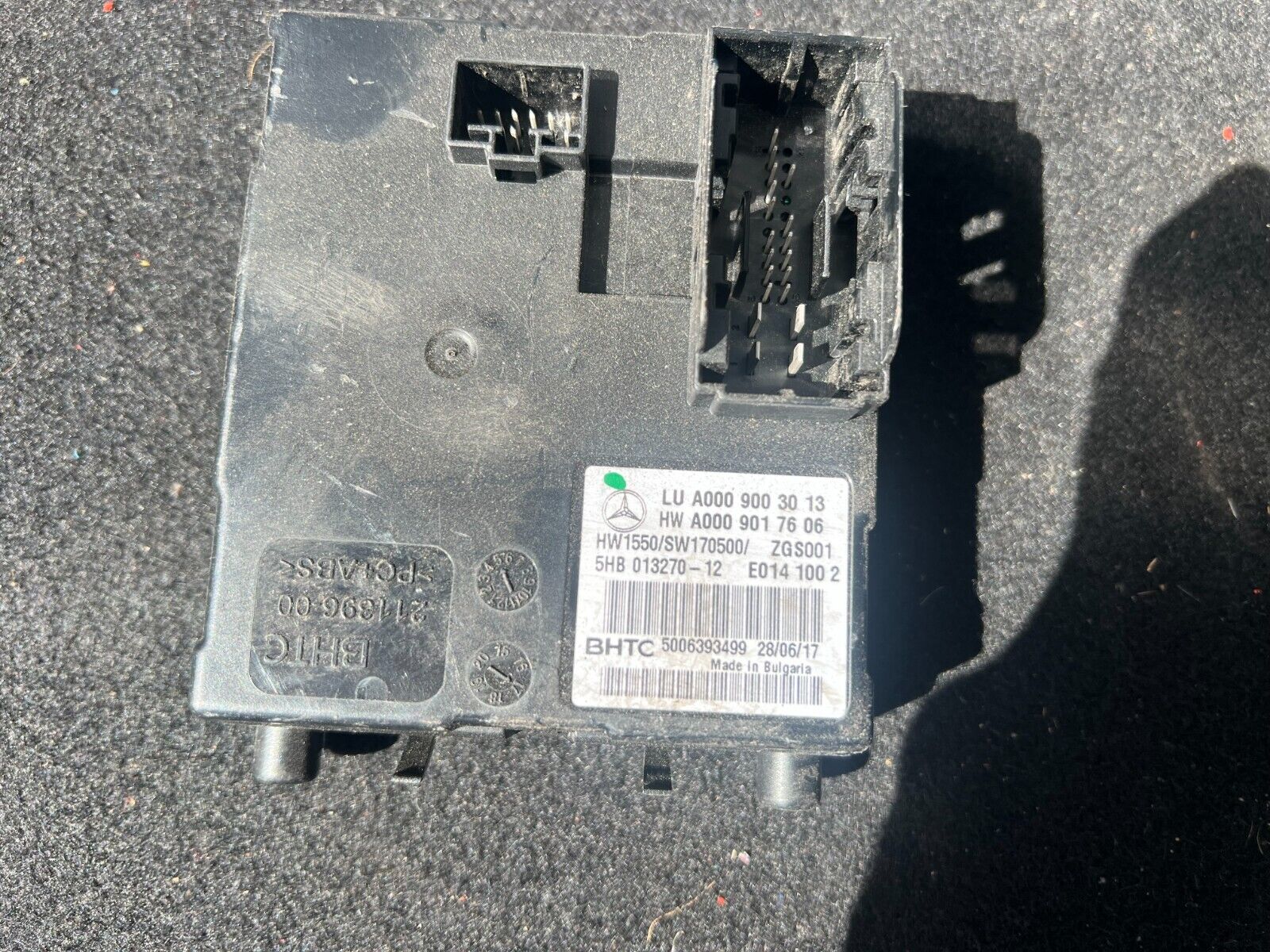 Mercedes E Class Climate Control Unit A0009003013 W213 Climate Control Unit 2018