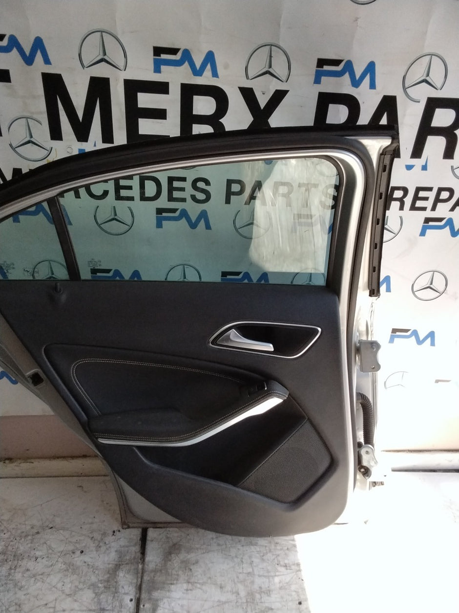 MERCEDES  A-CLASS W176 PASSENGER REAR DOOR NSR GREY 2012-2018 COMPLETE FMD312