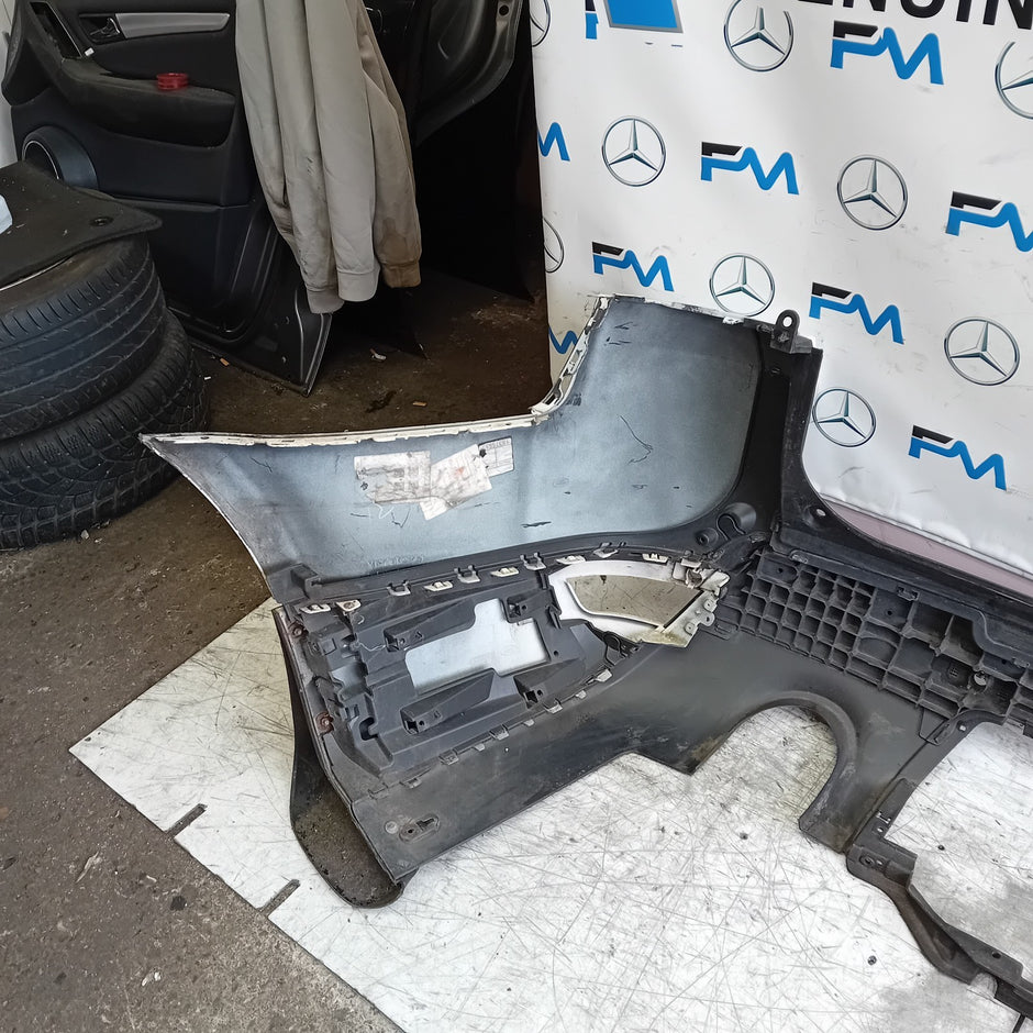 LAND ROVER SPORT REAR BUMPER WHITE 2013-2018 DK62 17D753AA FMX141
