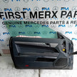 MERCEDES E-CLASS C207 CP PASSENGER FRONT DOOR NSF 2009-16 BLACK COMPLETE FMD404