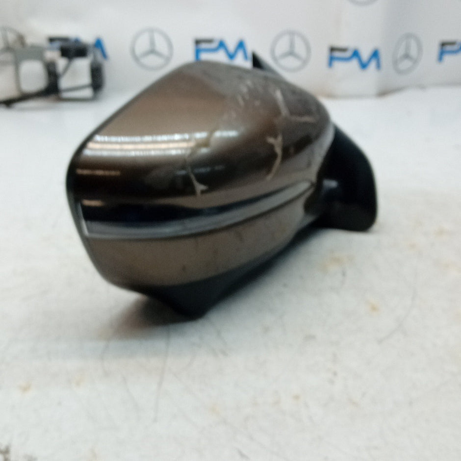 MERCEDES BENZ  X-CLASS W470 DRIVER WING MIRROR BROWN CAMERA FMM54