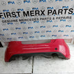 MERCEDES BENZ A-CLASS W176 REAR BUMPER 2012-18 A1768850125 RED  FMX29