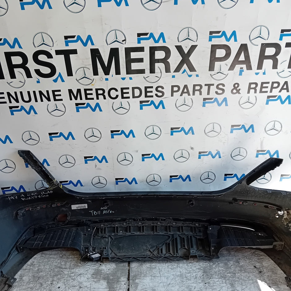 MERCEDES E-CLASS W213 SALOON REAR BUMPER 2016 A2138850001 BLACK COMPLETE FMX100