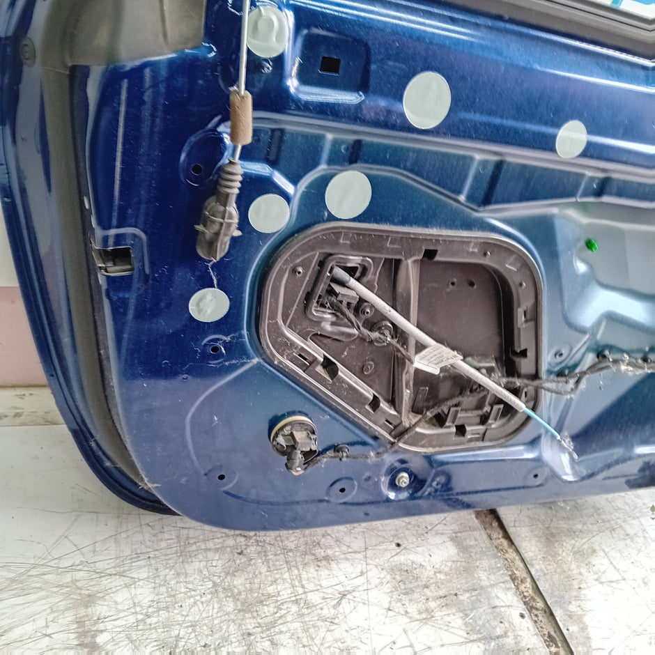 MERCEDES C-CLASS W205 CP PASSENGER FRONT DOOR NSF 2016 ON BLUE FMD410