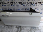 MERCEDES C-CLS C205  PASSENGER FRONT DOOR OSF WHITE 2016 ONWARDS COMPLETE FMD614