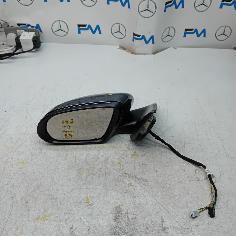 MERCEDES BENZ GLC W253 PASSENGER WING MIRROR NS GREY PL A2538103901 FMM85