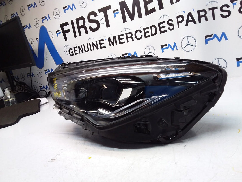 MERCEDES CLA W118 2021 MULTIBEAM LED HEADLIGHT LEFT N/S A1189068900 FMH60