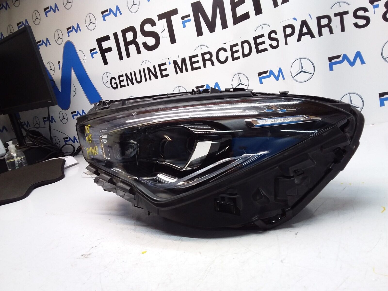 MERCEDES CLA W118 2021 MULTIBEAM LED HEADLIGHT LEFT N/S A1189068900 FMH60