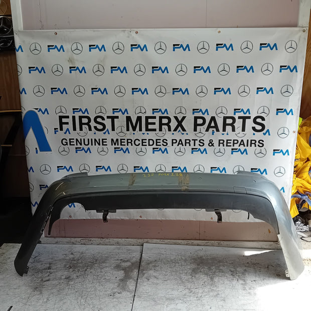 MERCEDES BENZ E-CLASS W212 REAR BUMPER GREY 2014 A2128855125 FMX130