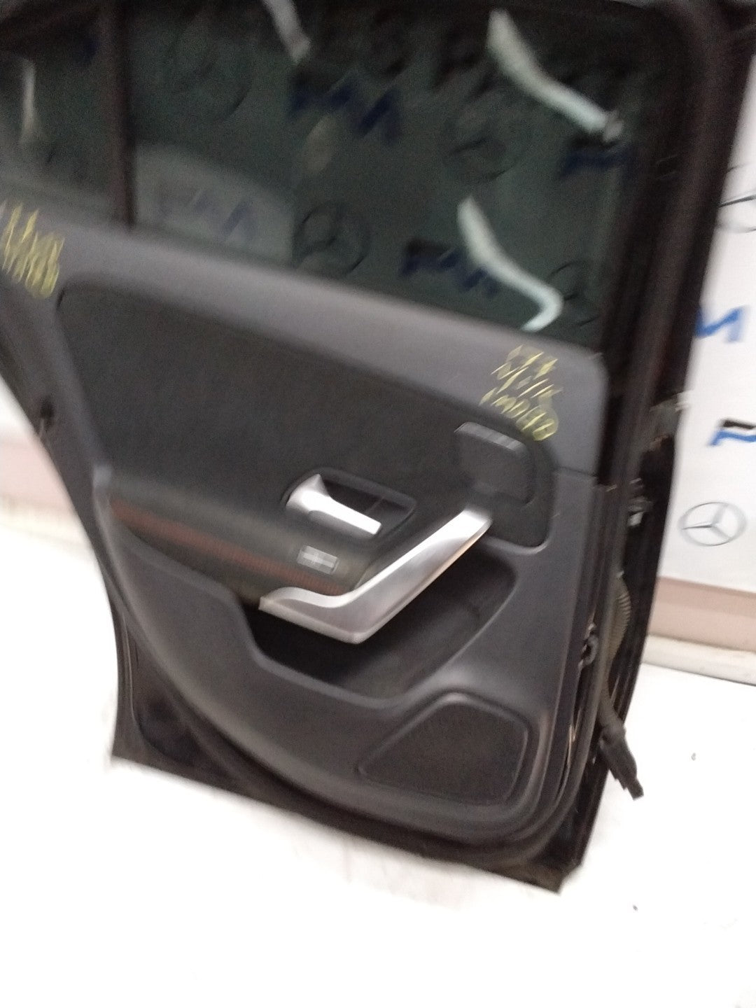 MERCEDES BENZ A-CLASS W177 PASSENGER SIDE REAR DOOR N/S/R COMPLETE BLACK FMD72