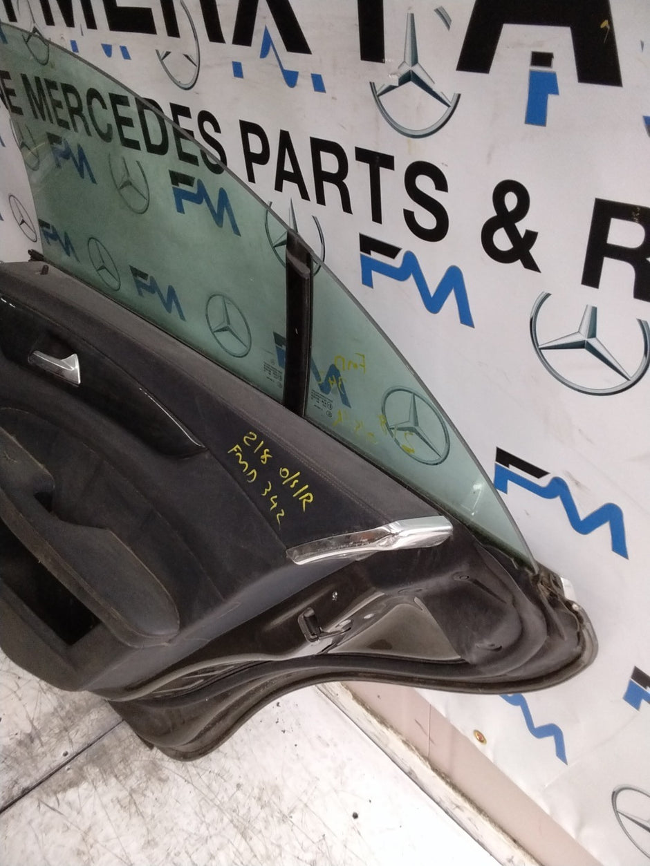 MERCEDES CLS W218 COU DRIVER REAR DOOR OSR BROWN 2018 ON COMPLETE FMD342