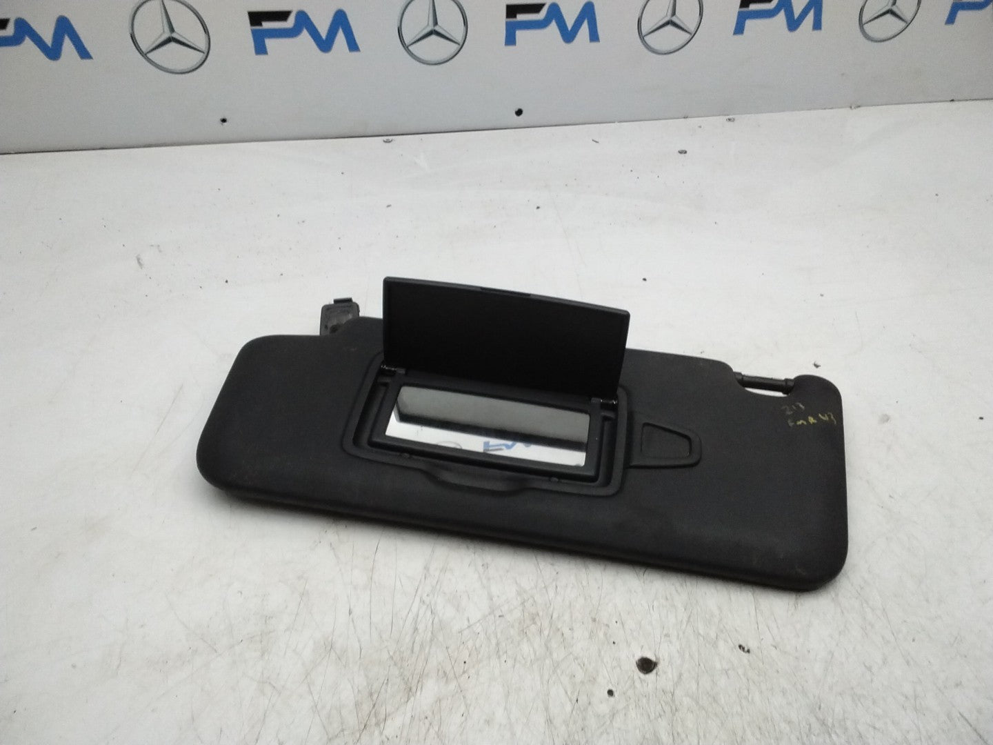  MERCEDES E-CLASS W213 FRONT LEFT PASSENGER SIDE SUN VISOR A2138106101 FMR43