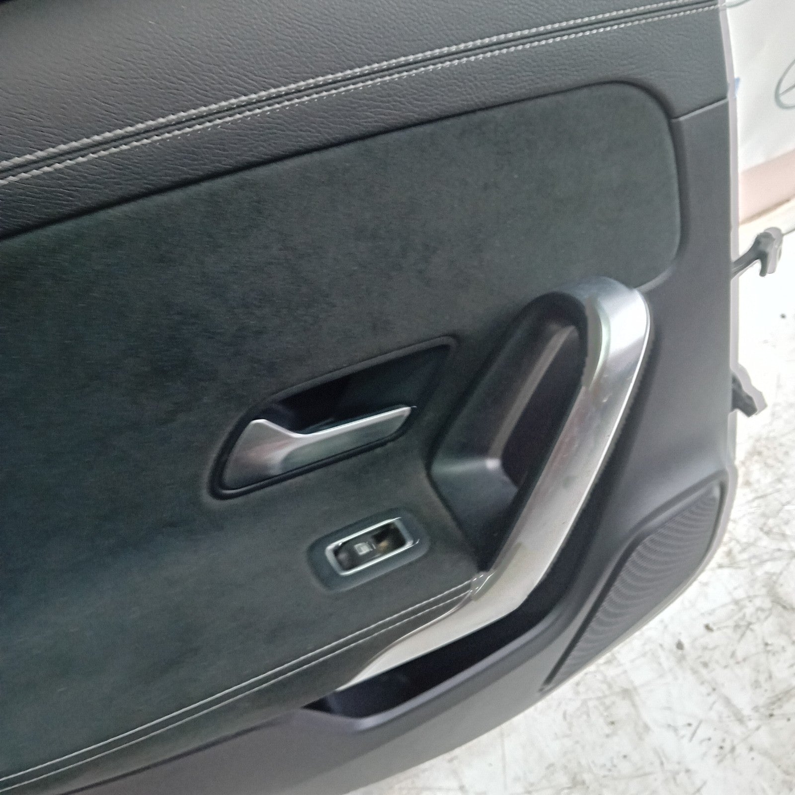 MERCEDES BENZ A-CLASS W177 PASSENGER SIDE REAR DOOR N/S/R SILVER  FMD145