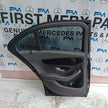 MERCEDES BENZ C-CLASS W205 PASSENGER SIDE REAR DOOR N/S/R BLACK COMPLETE FMD143