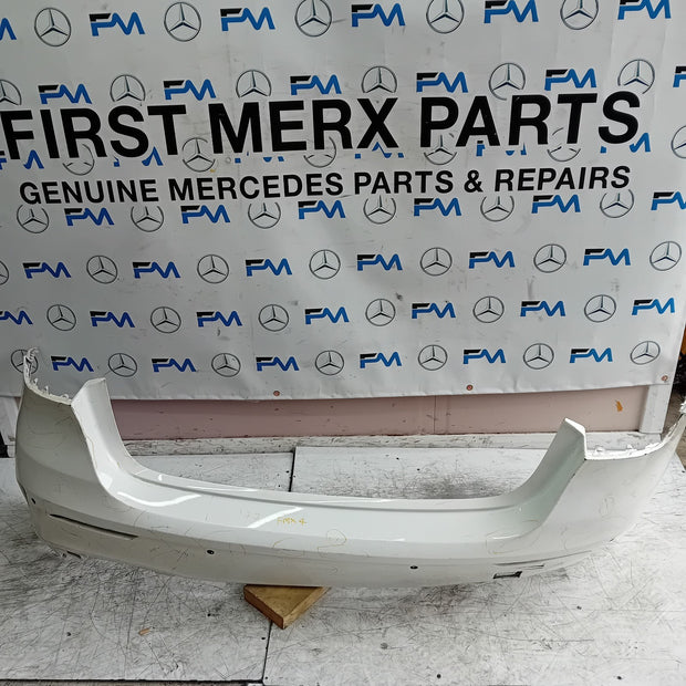MERCEDES BENZ  A-CLASS W177 REAR BUMPER A1778804801 2018 WHITE FMX4