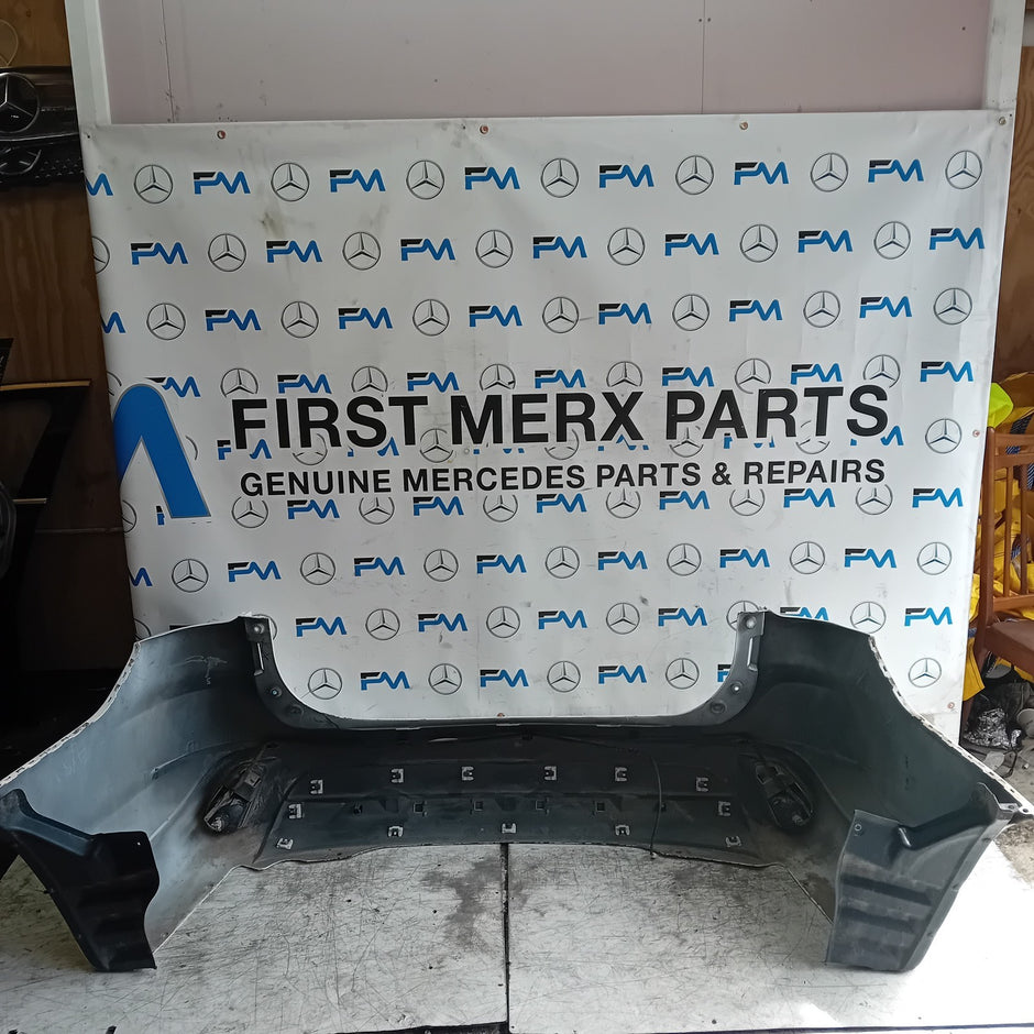 MITSUBISHI OUTLANDER MK3 REAR BUMPER 2013 WHITE COMPLETE 4B45X FMX68