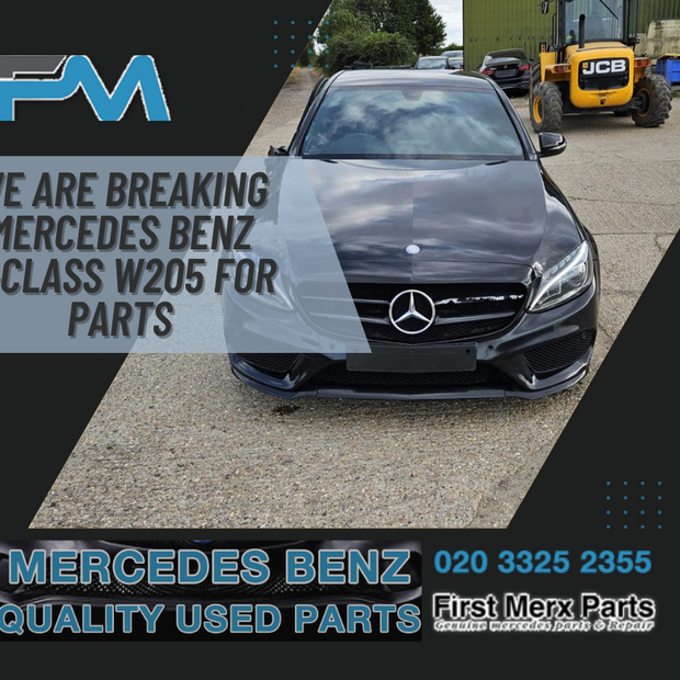 MERCEDES BENZ C-CLASS W205 - BREAKING / FRONT BUMPER AND WINGS