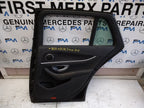 MERCEDES BENZ  E-CLASS W213 DRIVER SIDE REAR DOOR O/S/R COMPLETE BLACK FMD103