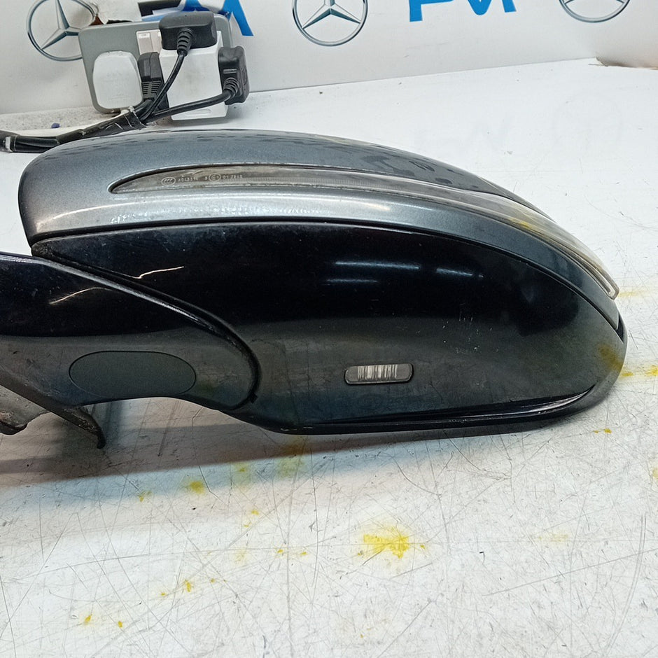 MERCEDES E-CLASS W213 PASSENGER WING MIRROR NSF GREY PL BS A2138103900 FMM67