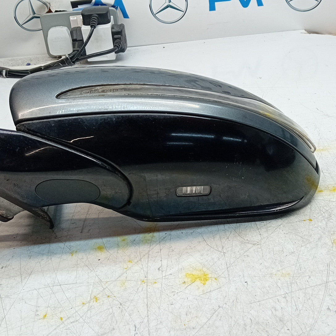 MERCEDES E-CLASS W213 PASSENGER WING MIRROR NSF GREY PL BS A2138103900 FMM67