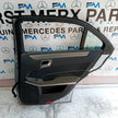 MERCEDES E-CLASS W212 SLN DRIVER REAR DOOR OSR SILVER 2014 ON COMPLETE FMD476