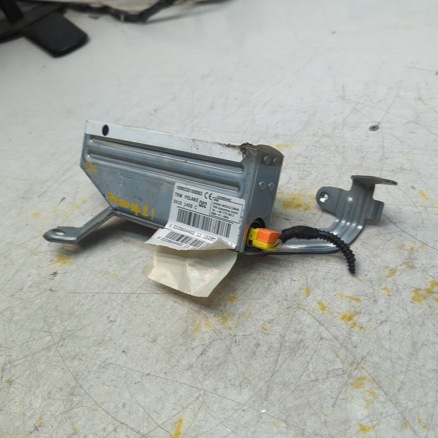 MERCEDES  S-CLASS W222 DRIVER REAR SIDE  AIRBAG MODULE A2228604402 FM001421