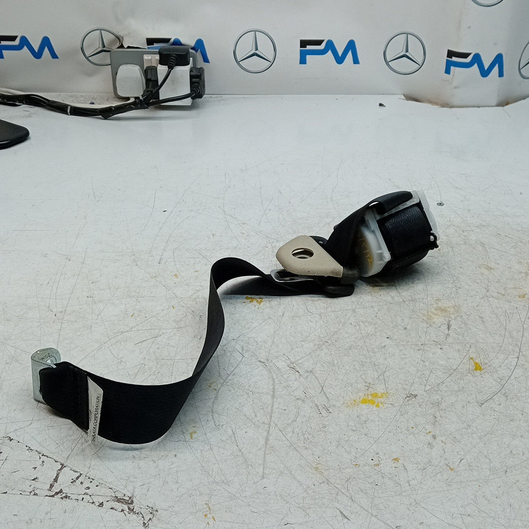 MITSUBISHI OUTLANDER MK3 SEAT BELT REAR DRIVER OSR TK AB2 EN314 BLACK FM001240