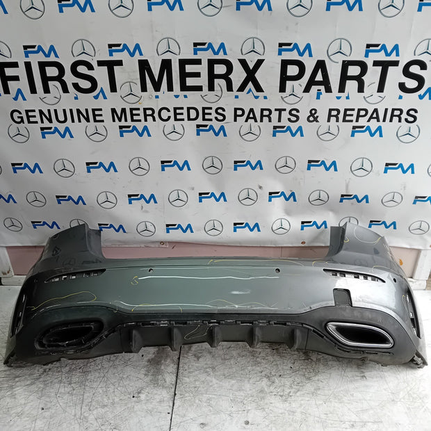 MERCEDES BENZ  A-CLASS W177 REAR BUMPER A1778804801 2018 GREY FMX8