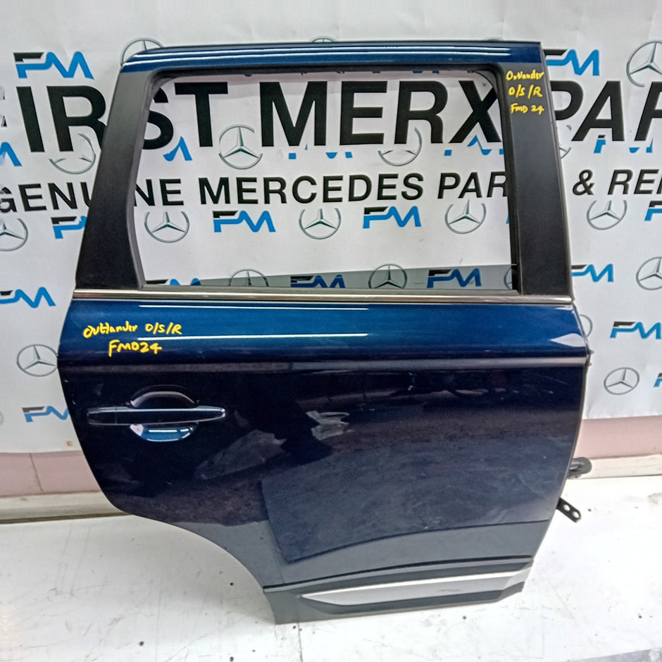 MITSUBISHI OUTLANDER  DRIVER REAR DOOR (OFF SIDE REAR) BLUE FMD24
