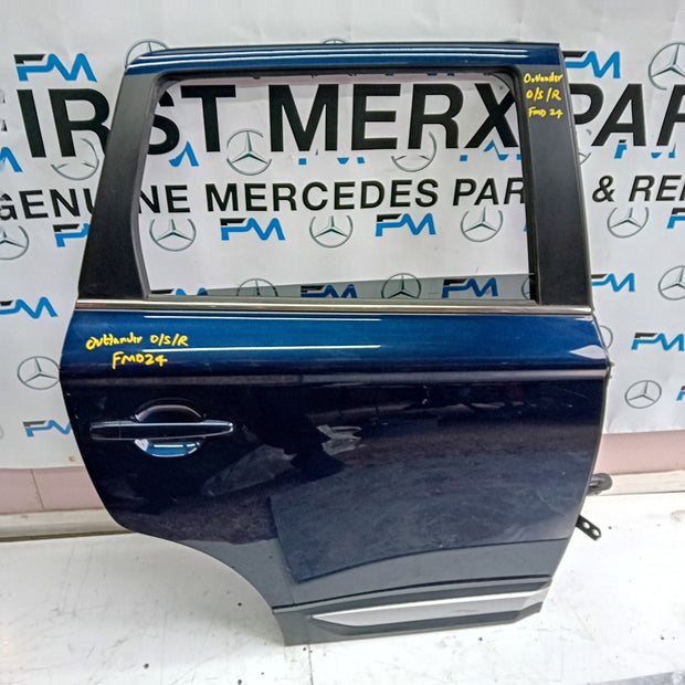MITSUBISHI OUTLANDER  DRIVER REAR DOOR (OFF SIDE REAR) BLUE FMD24
