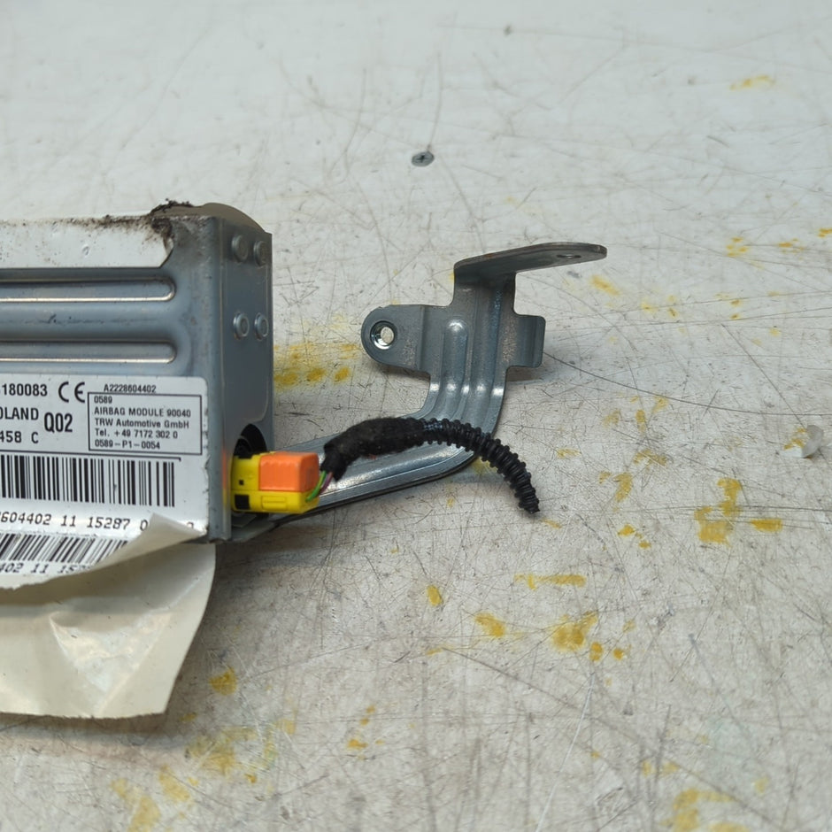 MERCEDES  S-CLASS W222 DRIVER REAR SIDE  AIRBAG MODULE A2228604402 FM001421