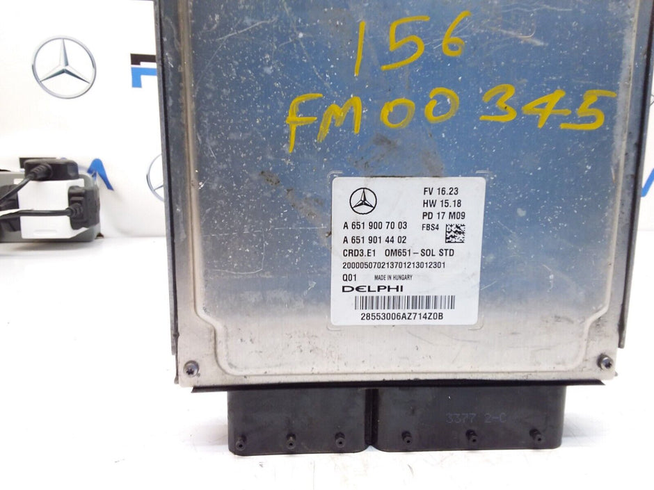 MERCEDES  GLA  ENGINE  CONTROL MODULE A6519006303 FM00345