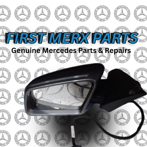 12-18 MERCEDES BENZ W176 FRONT POWER FOLDING MIRROR PASSENGER SIDE A1768105916