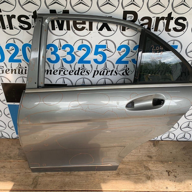 2008-2014 MERCEDES C-CLASS W204 NEARSIDE LEFT PASSENGER REAR DOOR SALOON 