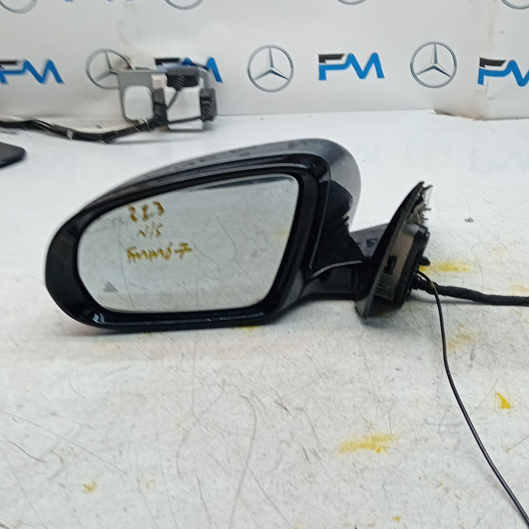 MERCEDES E-CLASS W213 PASSENGER WING MIRROR NSF GREY PL BS A2138103900 FMM67