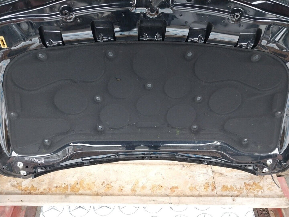 2013-2018 MERCEDES A CLASS W176 GENUINE BONNET PAINT CODE 191 BLACK *DAMAGE* 