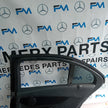 MERCEDES BENZ C-CLASS W205 DRIVER SIDE REAR DOOR O/S/R BLACK COMPLETE FMD142