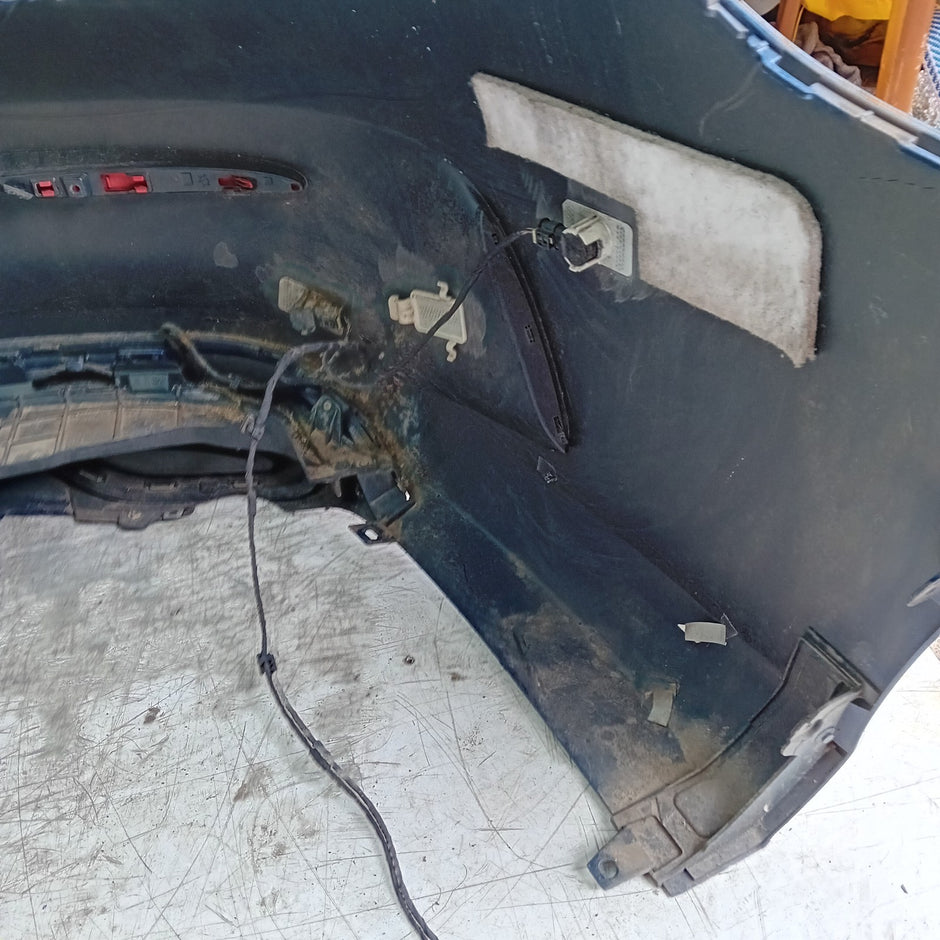 MERCEDES BENZ C-CLASS W205 COUPE REAR BUMPER 2015 BLUE FMX56