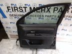 MITSUBISHI OUTLANDER DRIVER FRONT DOOR OSF BLACK  COMPLETE FMD576