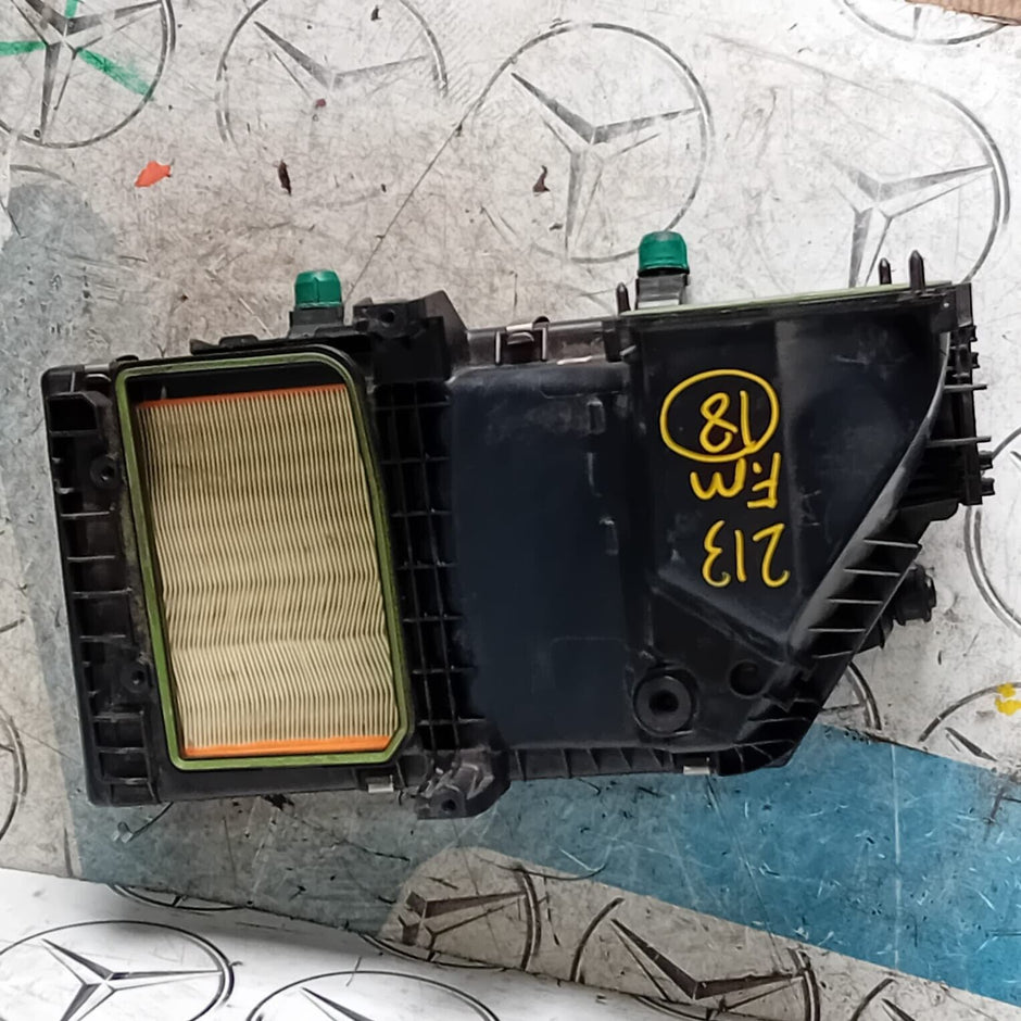 MERCEDES BENZ E CLASS W213 AMG LINE  AIR FILTER BOX AND HOUSING