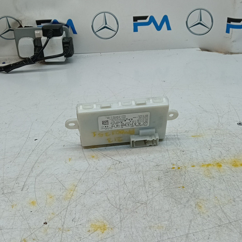 MERCEDES BENZ E-CLASS KEYLESS GO CONTROL UNIT W213 A2139001610 FM001351