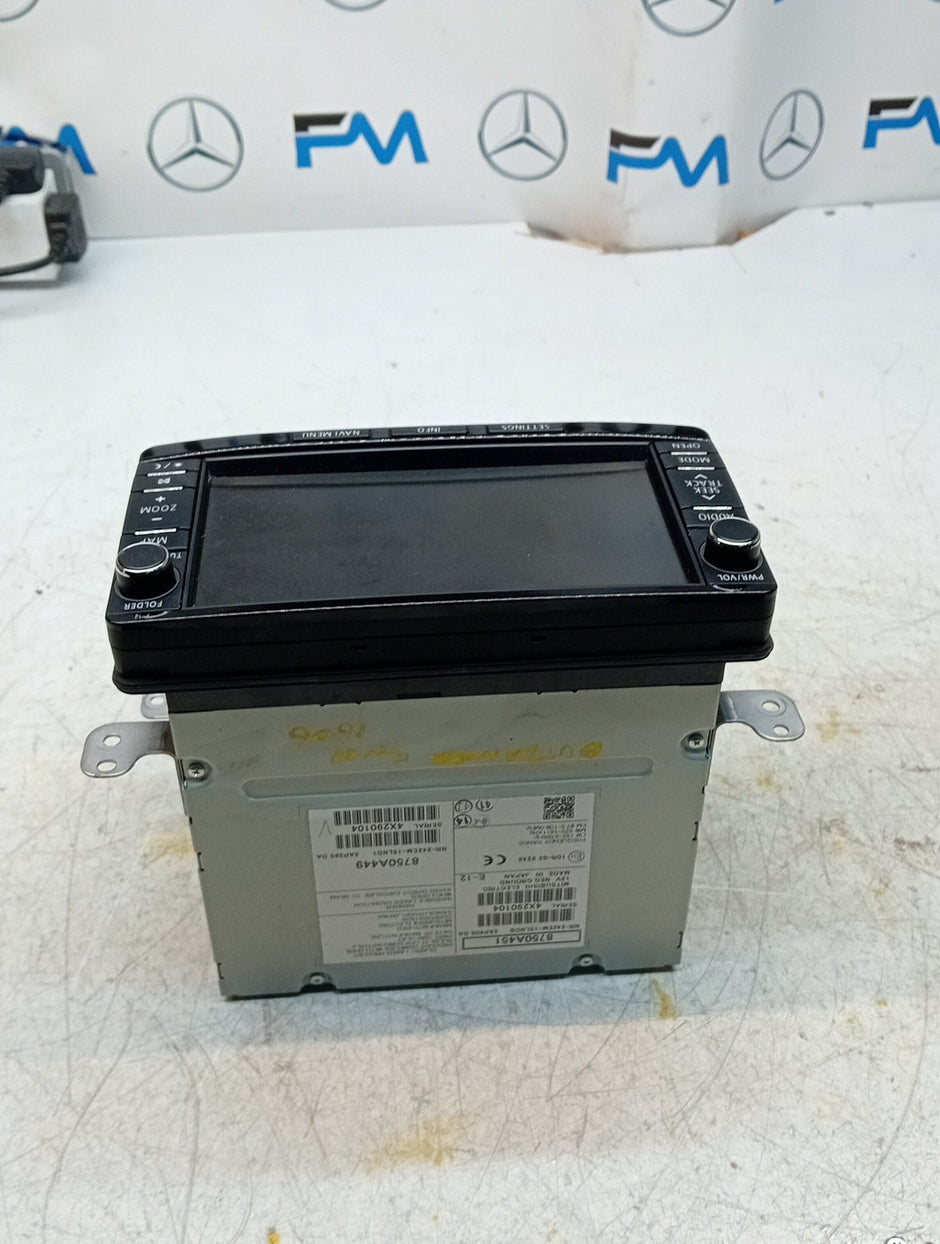 MITSUBISHI OUTLANDER 2018-2019 SAT NAV MULTIMEDIA SCREEN 8750A451 FM001606