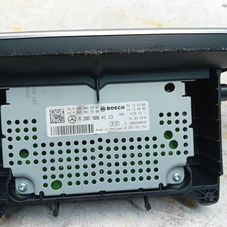 MERCEDES BENZ GLC W253 DISPLAY SCREEN A2059004113 2016 ON FM001499