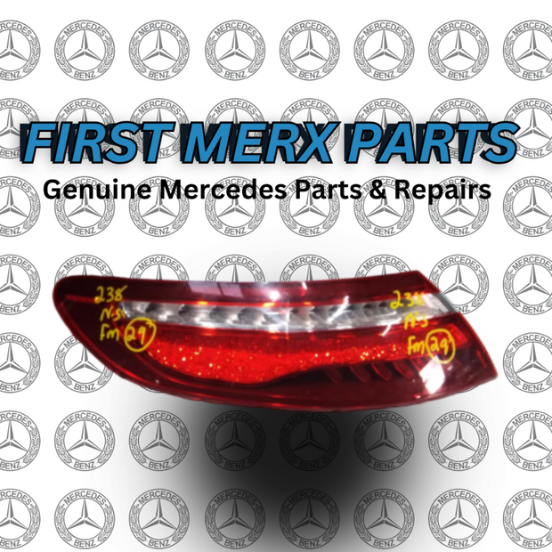MERCEDES E CLASS W238 COUPE PASSENGER SIDE REAR LIGHT A2389062001 FM29